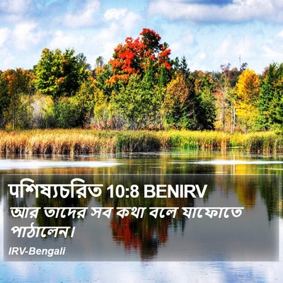 पশিষ্যচরিত 10:8 BENIRV Bible Verse Image