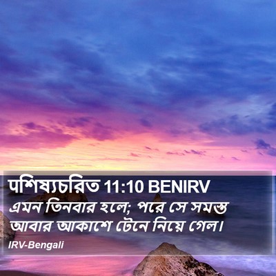 पশিষ্যচরিত 11:10 BENIRV Bible Verse Image