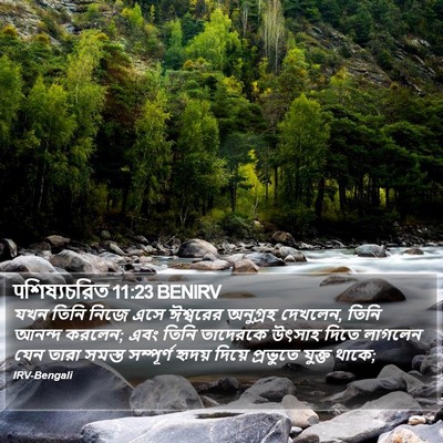 पশিষ্যচরিত 11:23 BENIRV Bible Verse Image