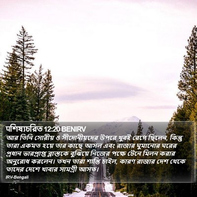 पশিষ্যচরিত 12:20 BENIRV Bible Verse Image