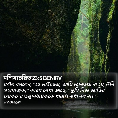 पশিষ্যচরিত 23:5 BENIRV Bible Verse Image