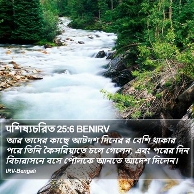 पশিষ্যচরিত 25:6 BENIRV Bible Verse Image