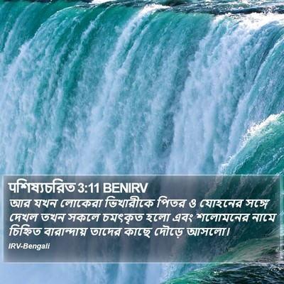 पশিষ্যচরিত 3:11 BENIRV Bible Verse Image