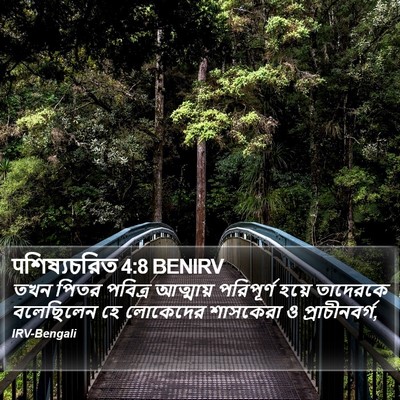 पশিষ্যচরিত 4:8 BENIRV Bible Verse Image