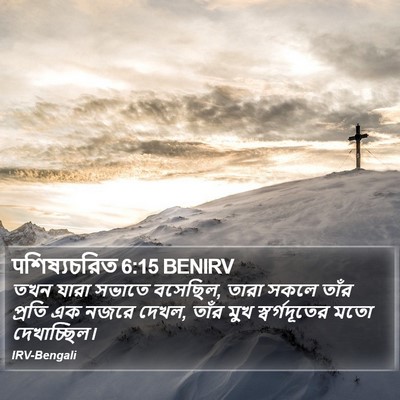 पশিষ্যচরিত 6:15 BENIRV Bible Verse Image