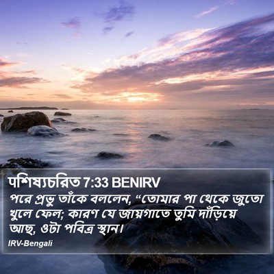 पশিষ্যচরিত 7:33 BENIRV Bible Verse Image