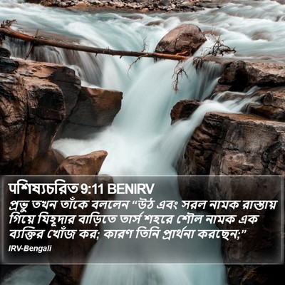 पশিষ্যচরিত 9:11 BENIRV Bible Verse Image