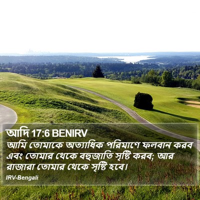 আদি 17:6 BENIRV Bible Verse Image