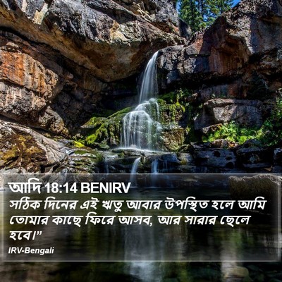 আদি 18:14 BENIRV Bible Verse Image