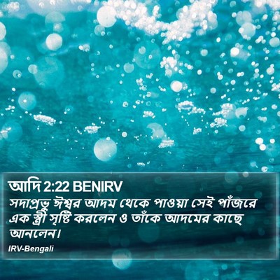 আদি 2:22 BENIRV Bible Verse Image