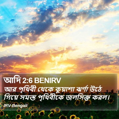আদি 2:6 BENIRV Bible Verse Image