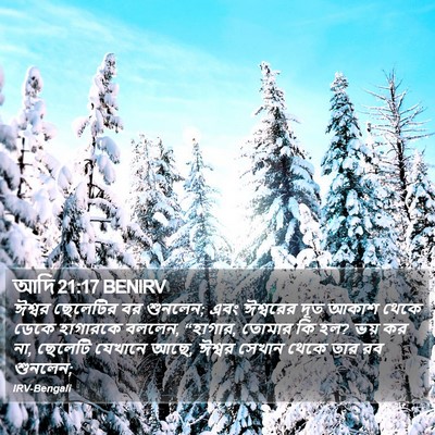আদি 21:17 BENIRV Bible Verse Image