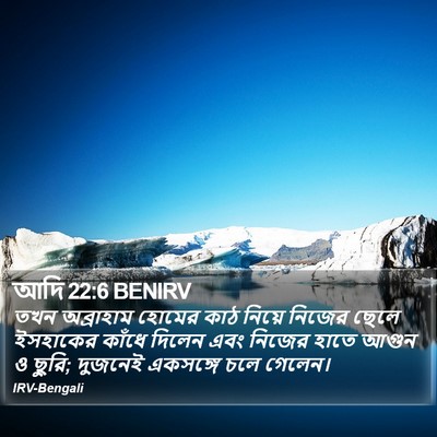 আদি 22:6 BENIRV Bible Verse Image