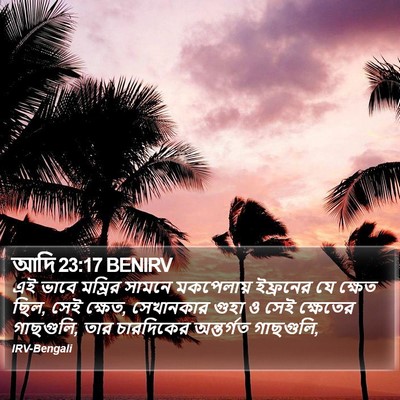 আদি 23:17 BENIRV Bible Verse Image