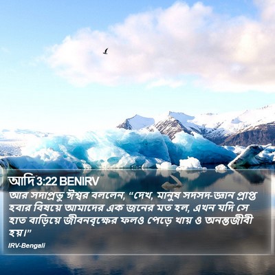 আদি 3:22 BENIRV Bible Verse Image