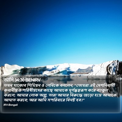 আদি 34:30 BENIRV Bible Verse Image