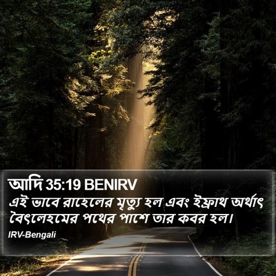 আদি 35:19 BENIRV Bible Verse Image