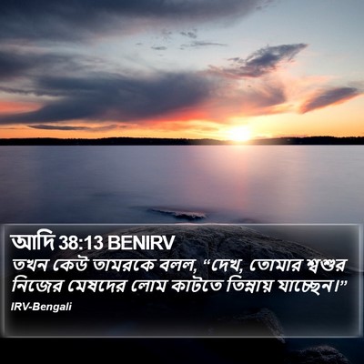 আদি 38:13 BENIRV Bible Verse Image
