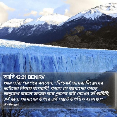 আদি 42:21 BENIRV Bible Verse Image