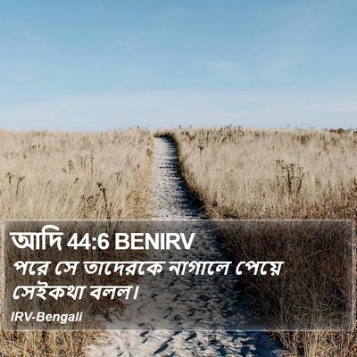 আদি 44:6 BENIRV Bible Verse Image