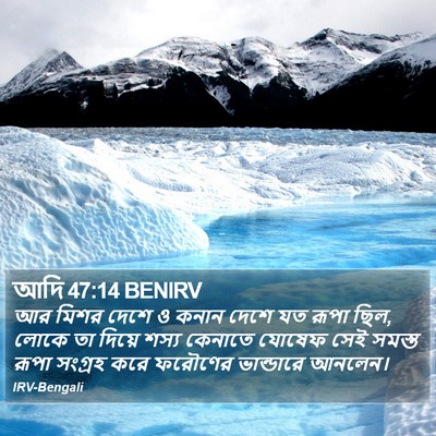 আদি 47:14 BENIRV Bible Verse Image