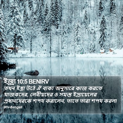 ইজ্ৰা 10:5 BENIRV Bible Verse Image