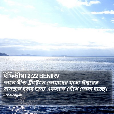 ইফিচীয়া 2:22 BENIRV Bible Verse Image