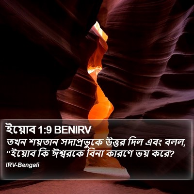 ইয়োব 1:9 BENIRV Bible Verse Image