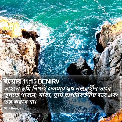 ইয়োব 11:15 BENIRV Bible Verse Image