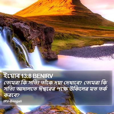 ইয়োব 13:8 BENIRV Bible Verse Image