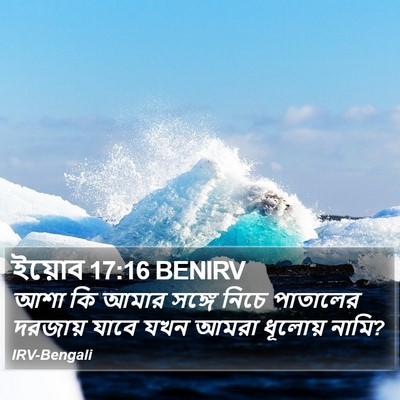 ইয়োব 17:16 BENIRV Bible Verse Image