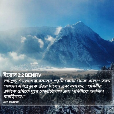 ইয়োব 2:2 BENIRV Bible Verse Image