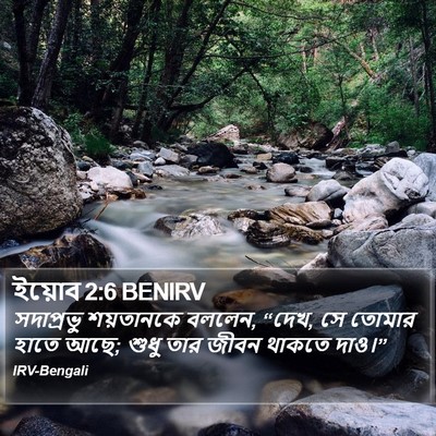 ইয়োব 2:6 BENIRV Bible Verse Image