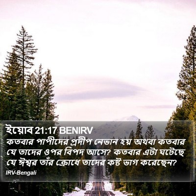 ইয়োব 21:17 BENIRV Bible Verse Image