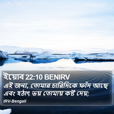 ইয়োব 22:10 BENIRV Bible Verse Image