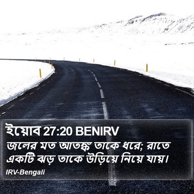 ইয়োব 27:20 BENIRV Bible Verse Image