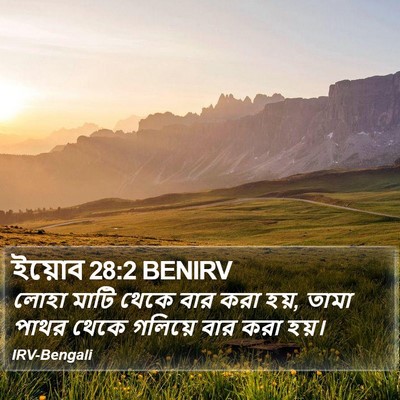 ইয়োব 28:2 BENIRV Bible Verse Image