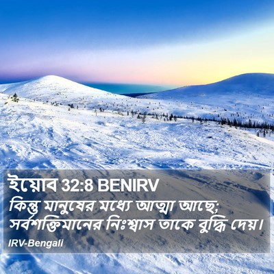 ইয়োব 32:8 BENIRV Bible Verse Image