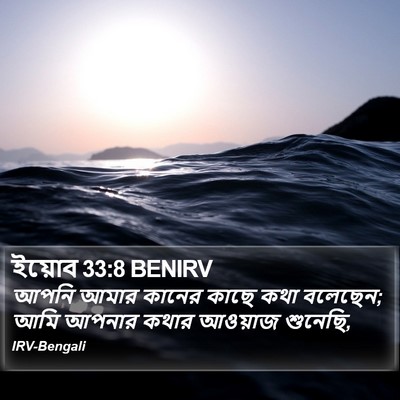 ইয়োব 33:8 BENIRV Bible Verse Image