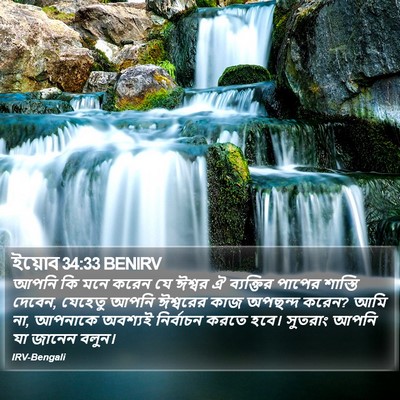ইয়োব 34:33 BENIRV Bible Verse Image