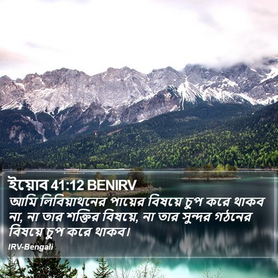 ইয়োব 41:12 BENIRV Bible Verse Image