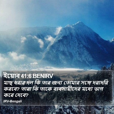 ইয়োব 41:6 BENIRV Bible Verse Image
