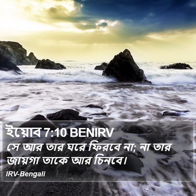 ইয়োব 7:10 BENIRV Bible Verse Image