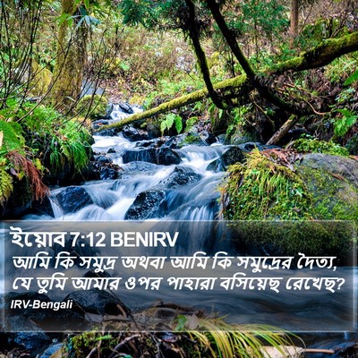ইয়োব 7:12 BENIRV Bible Verse Image