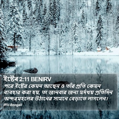 ইষ্টেৰ 2:11 BENIRV Bible Verse Image