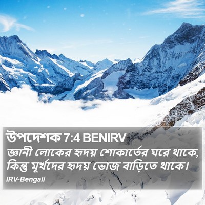 উপদেশক 7:4 BENIRV Bible Verse Image