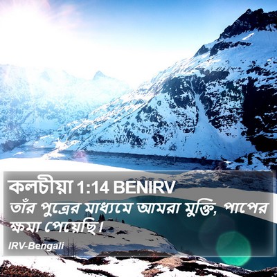 কলচীয়া 1:14 BENIRV Bible Verse Image