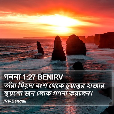 গননা 1:27 BENIRV Bible Verse Image