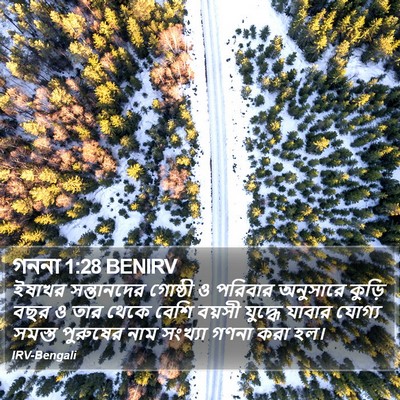 গননা 1:28 BENIRV Bible Verse Image