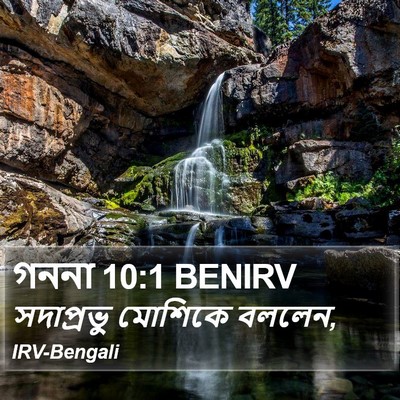 গননা 10:1 BENIRV Bible Verse Image